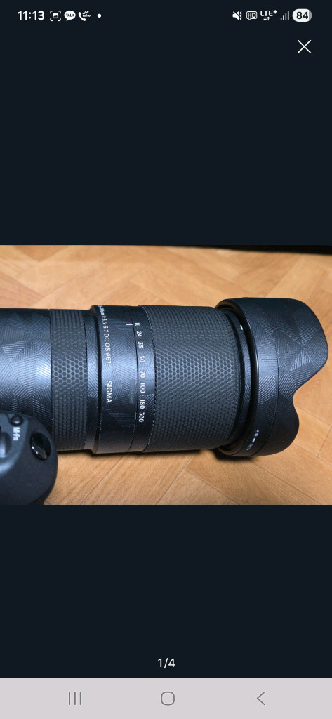 시그마 캐논 RF16-300mm 광각에서 망원 줌렌즈--1