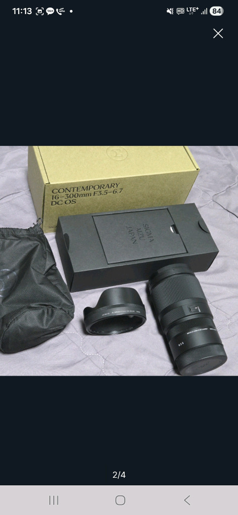 시그마 캐논 RF16-300mm 광각에서 망원 줌렌즈--2