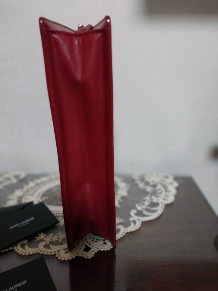 정품생로랑클러치--6