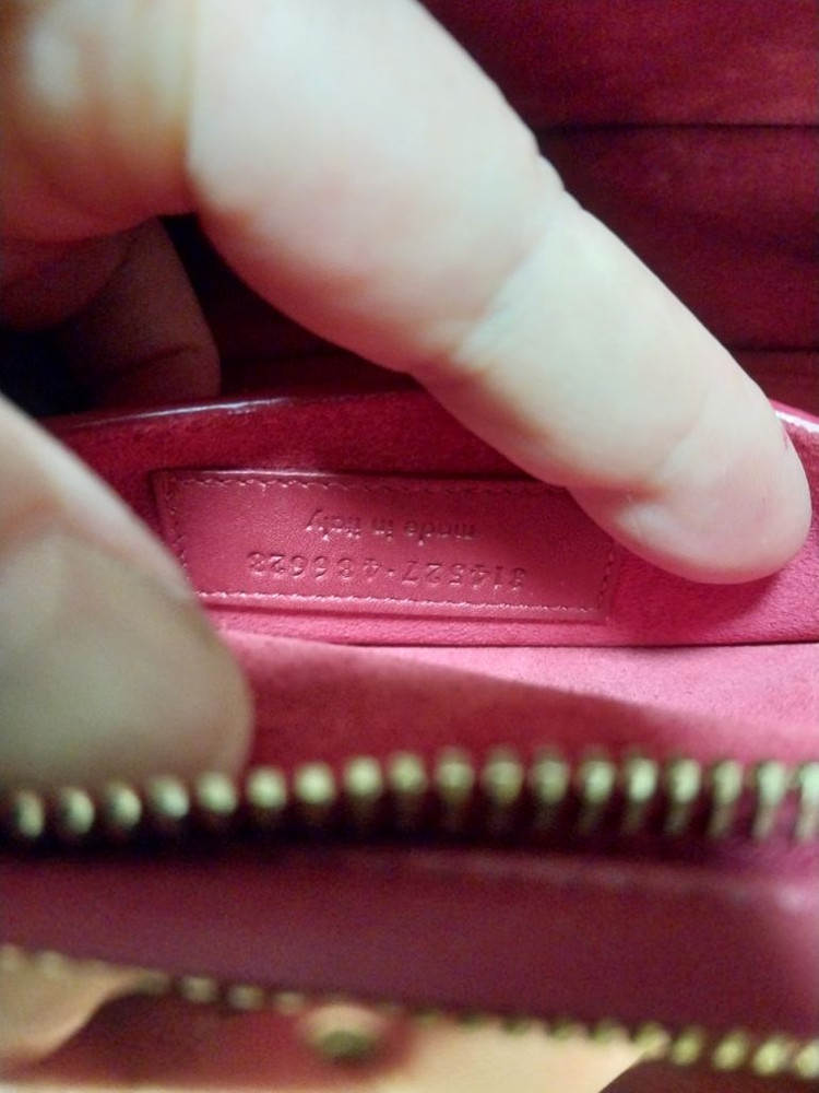 정품생로랑클러치--9