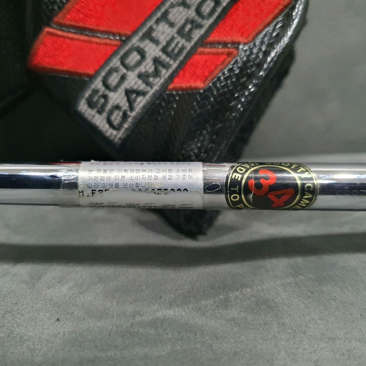 스카티카메론 뉴포트2(블랙)34인치 퍼터 국내정품(새것같은 중고)--5