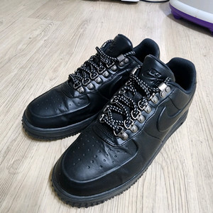 나이키 루나포스1 덕부츠 로우블랙 255mm