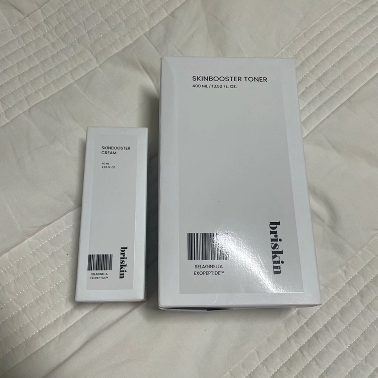 브리스킨 토너 크림 새상품 이미지