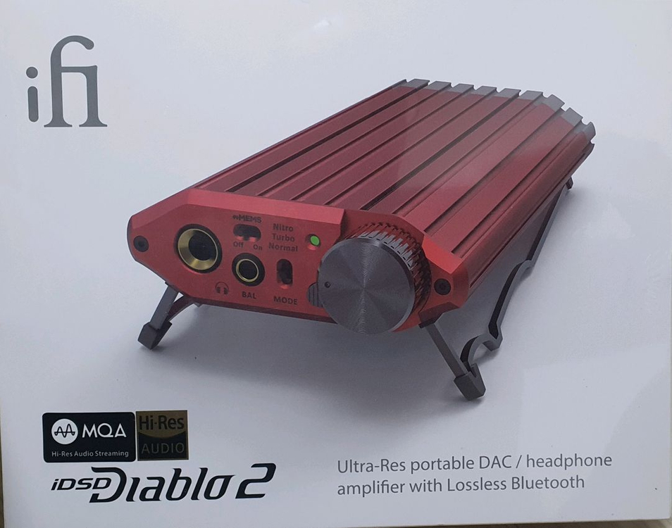 iFi iDSD Diablo 2 DAC 헤드폰 앰프 풀박스 이미지