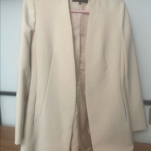 온앤온 라이트 베이지 자켓 66사이즈 롱자켓