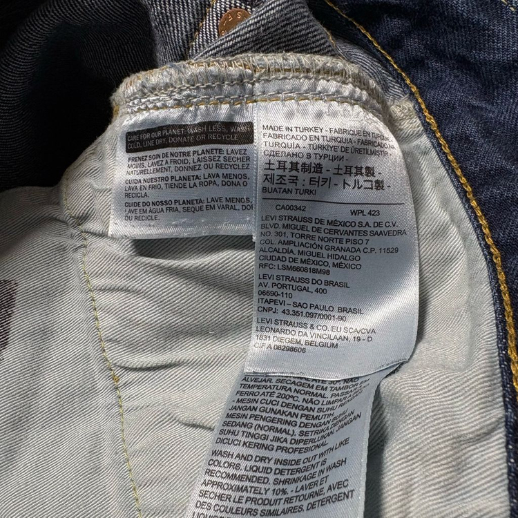 [32] LVC 55501 리지드 셀비지 데님--1