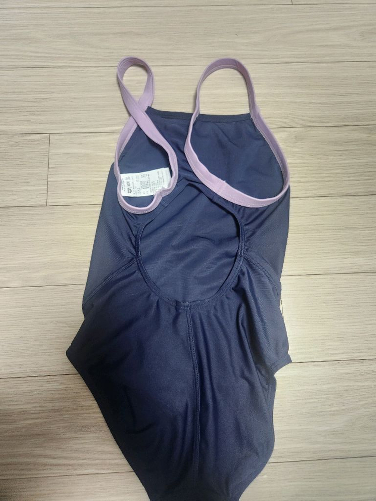마리떼프랑소와저버 아레나 어린이 수영복 키즈 W CLASSIC LOGO SWIMSUIT navy 키즈수영복 130--3