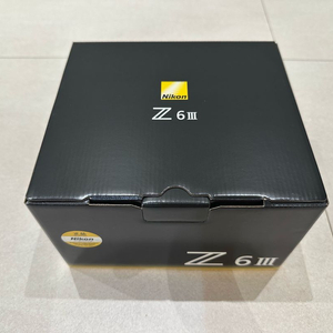 니콘 정품 Z6 iii 바디 미개봉 새제품 판매합니다
