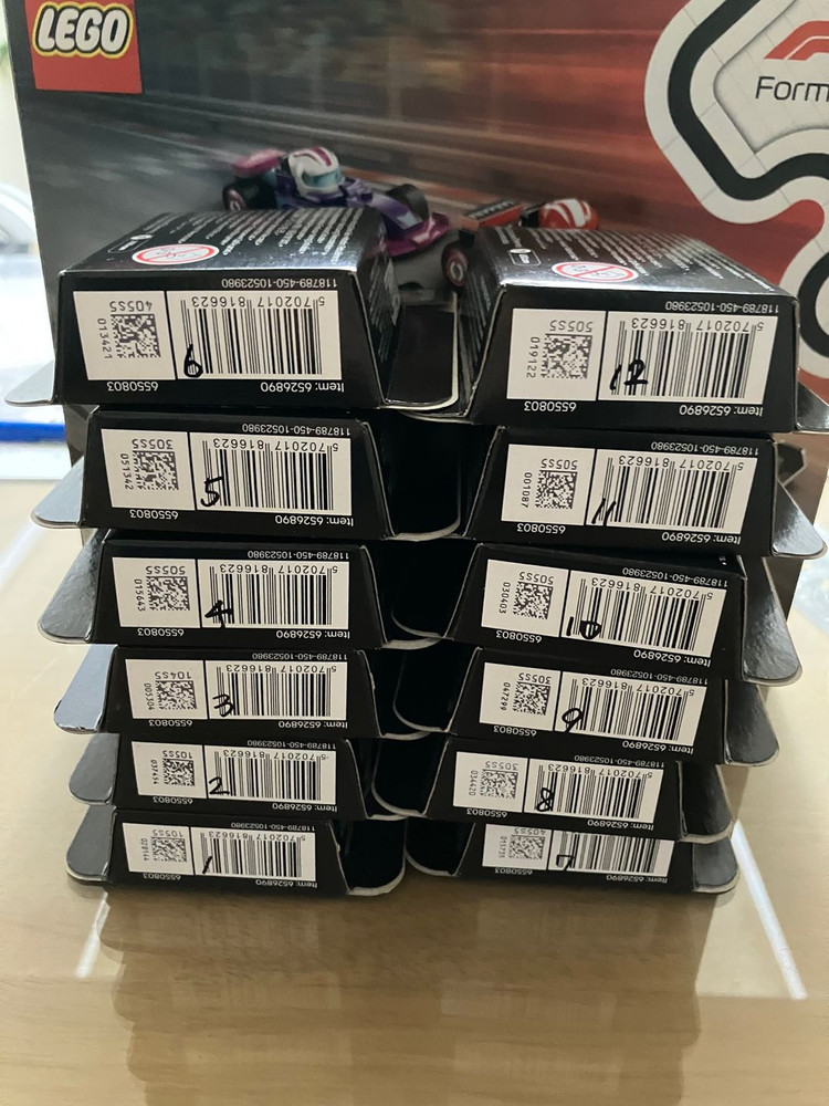 레고 71049 F1미니피규어 12개 1세트--1