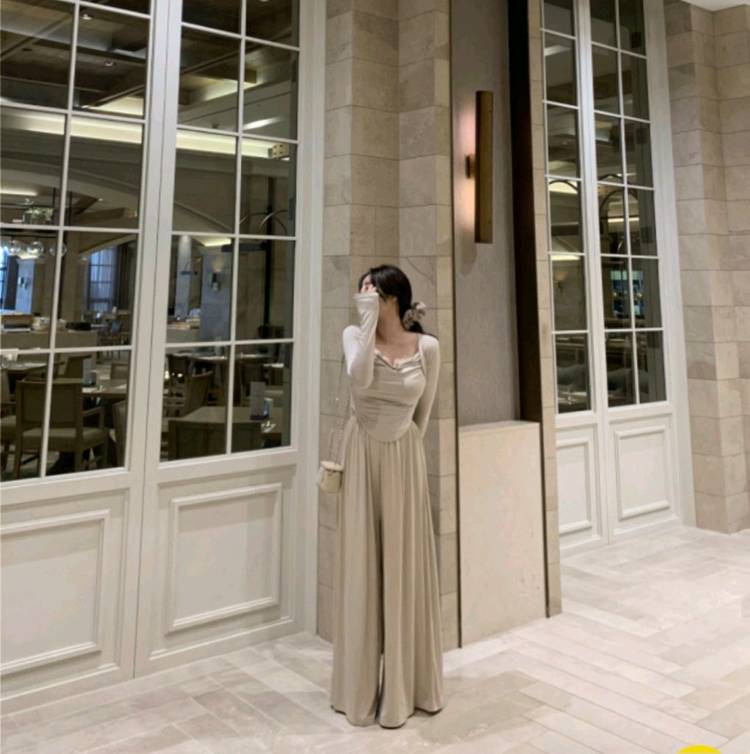 플랫퍼 나시 가디건 팬츠 세트 일괄--4