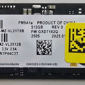 삼성 SSD M.2 PM9A1 512G 팝니다.