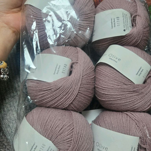 니트하임 니팅포올리브 6개 일괄 털실 6만원 이미지