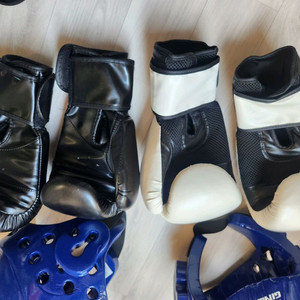 복싱글러브 & 헤드기어 세트 이미지