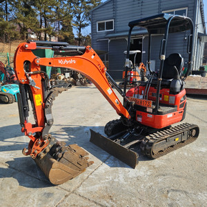 중고미니굴삭기 구보다U17 23년식 400시간 집게장착
