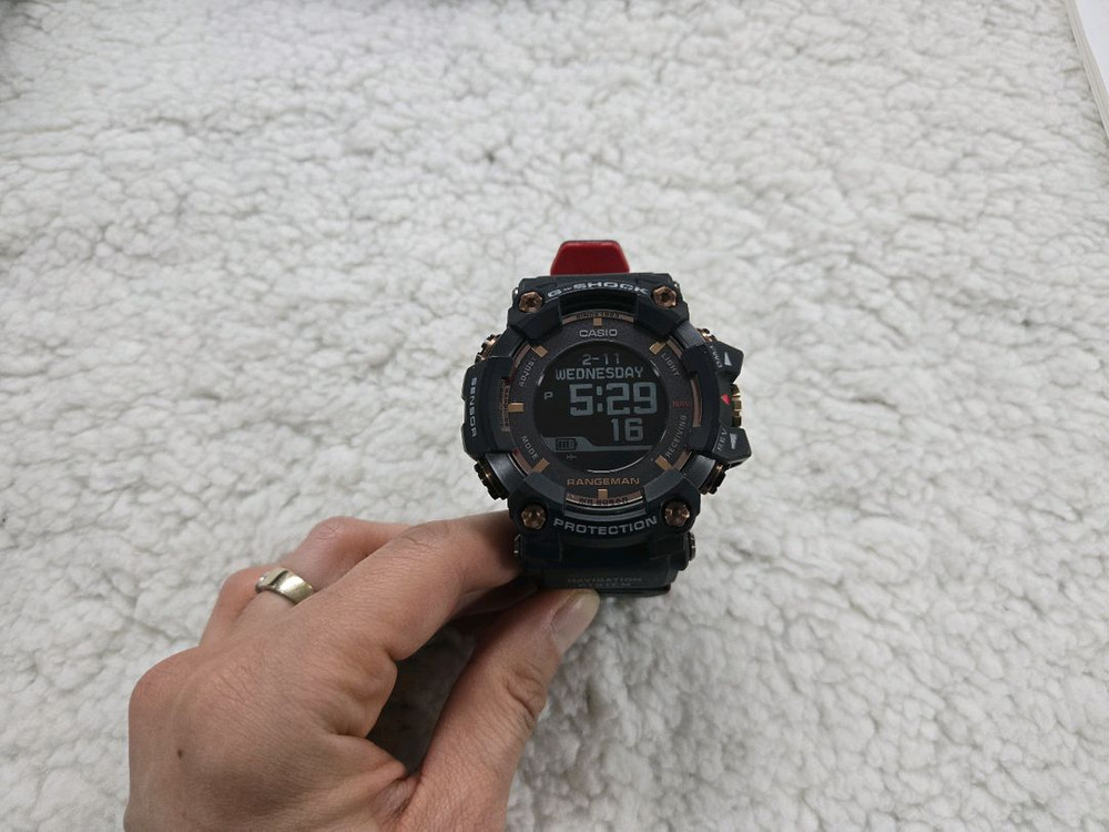 G-Shock 지샥 35주년 한정판 레인지맨 마그마오션 (GPR-B1000TF-1DR)--3