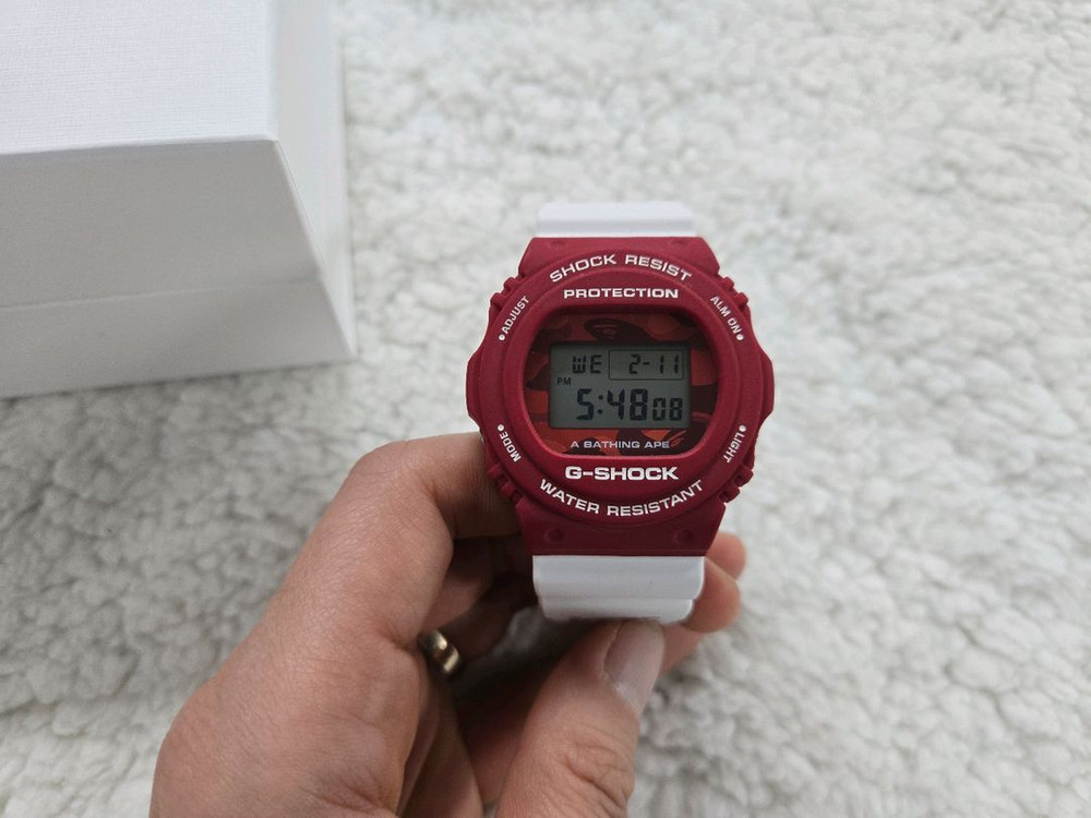 G-Shock X Bape / 지샥 X 베이프 콜라보 한정판 (DW-5750E)--1