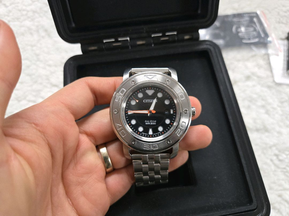 Citizen Eco Drive Solar / 시티즌 에코드라이브 솔라 (AW-1530-65EXG)--1