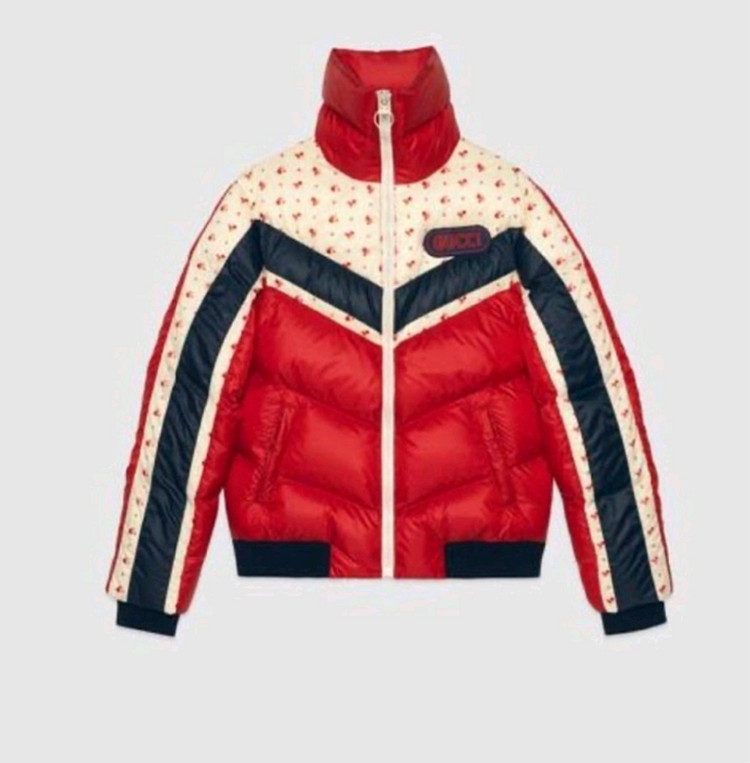 구찌 플라워 다운 패딩 이미지