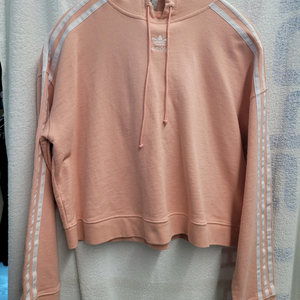 아디다스 후드 크롭티 여성 M