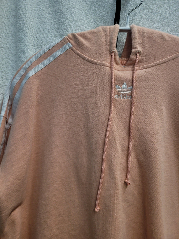 아디다스 후드 크롭티 여성 M--1