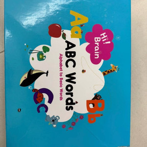 ABC Words 학습 교구 세트 노란우산 하이 브레인