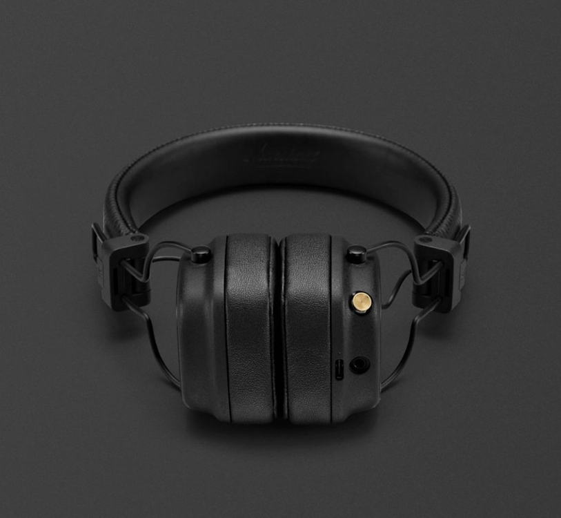 (미개봉새상품) 마샬 Major IV 블루투스 헤드폰 정품 블랙 메이저--2