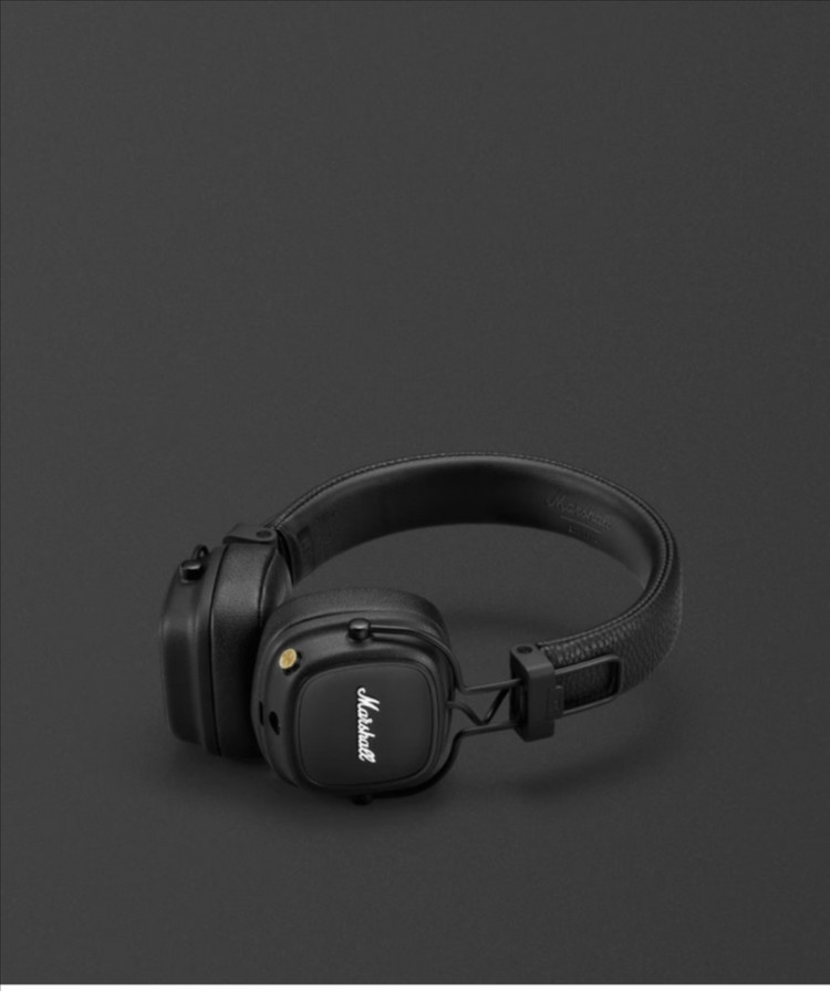 (미개봉새상품) 마샬 Major IV 블루투스 헤드폰 정품 블랙 메이저--3