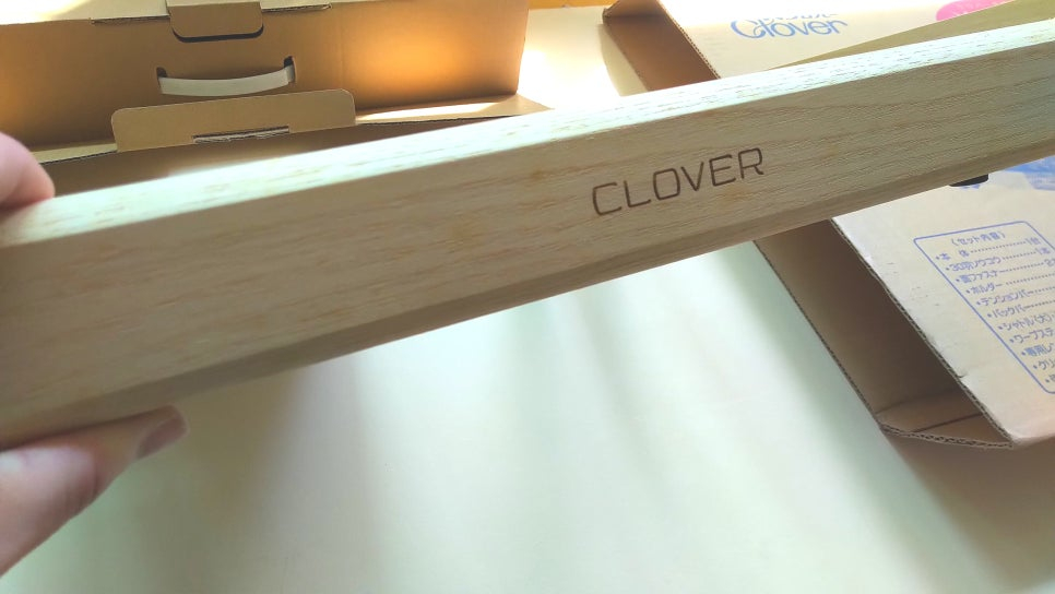 일본 크로바 미니 베틀 직조 수직기--1