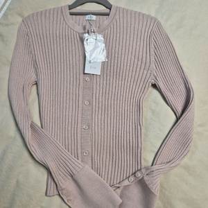 시에 SIE 로하리브드 넥 가디건(새상품