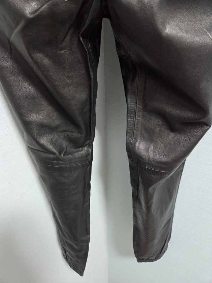 3.1 Phillip Lim Leather Sweatpants--4