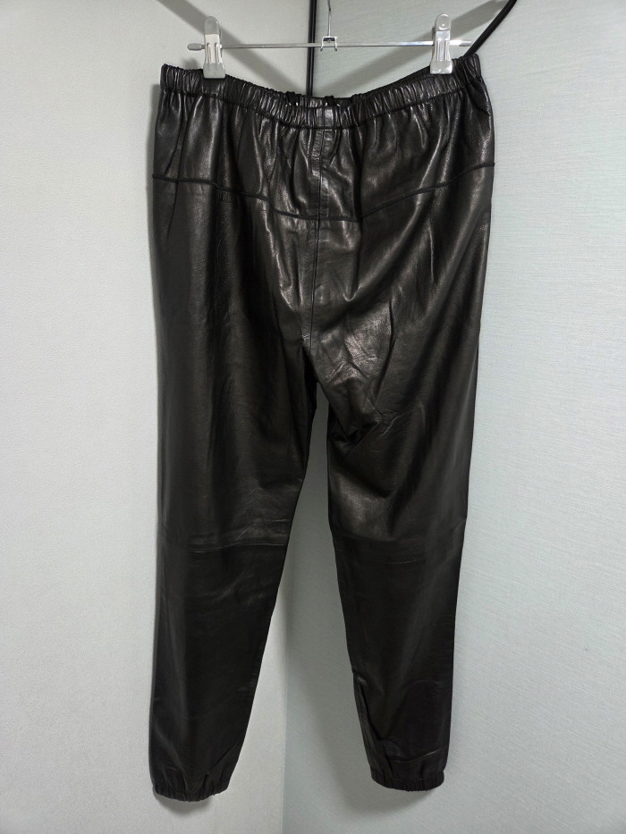 3.1 Phillip Lim Leather Sweatpants--5