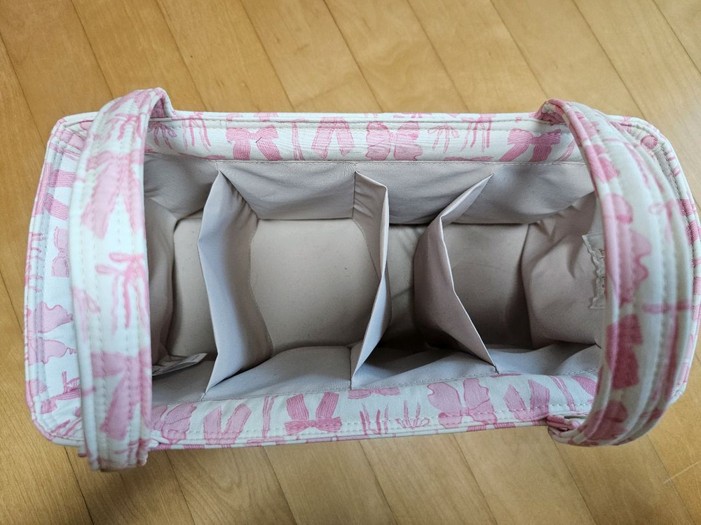 프레젠트프로젝트 리본핑크 스트롤러백--1