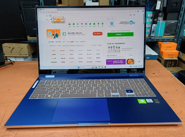 삼성전자 갤럭시북 플렉스 NT950QCG-X716A 인텔 i7 노트북 이미지