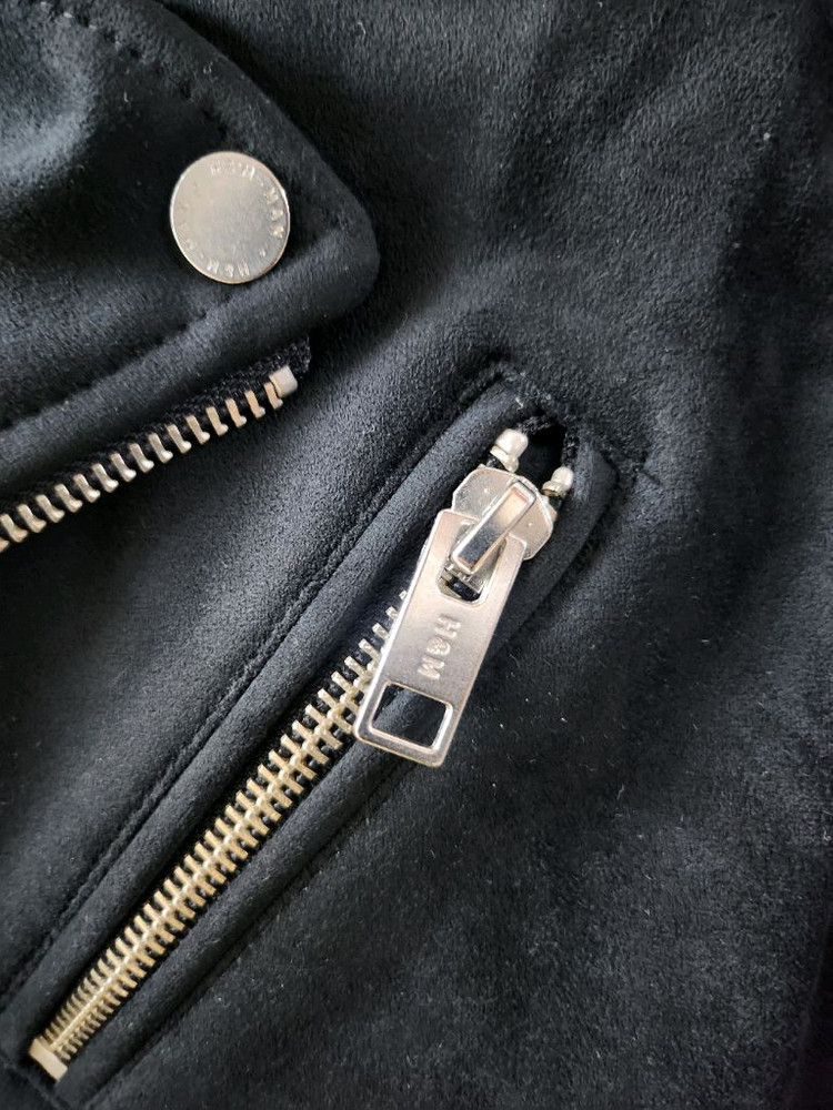 새상품 H&M 프리미엄 스웨이드 라이더 자켓 COS--1