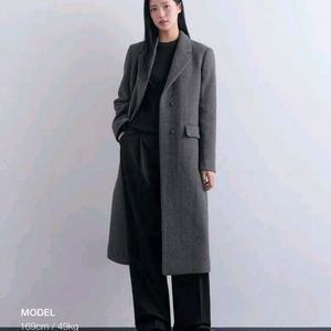 무신사 여성 울 롱코트 s 이미지