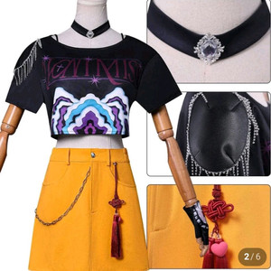 데몬헌터스 미라 코스듐 의상, 가발 풀세트