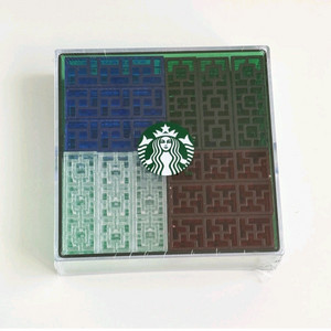 (젠가) 스타벅스 단청 블록 게임