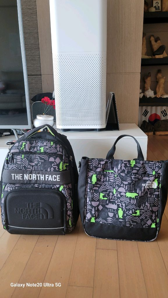 노스페이스 책가방 실내화가방--6