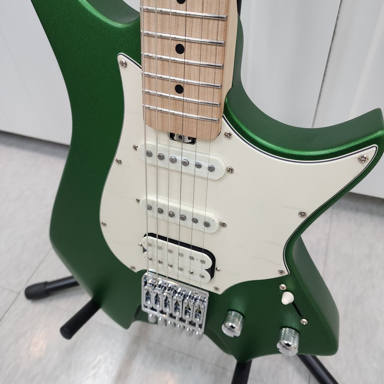 헥스 헤드리스 스트랫 일렉기타 NS100 그린--4