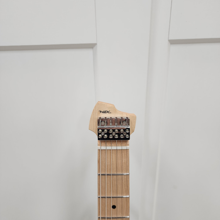 헥스 헤드리스 스트랫 일렉기타 NS100 그린--7