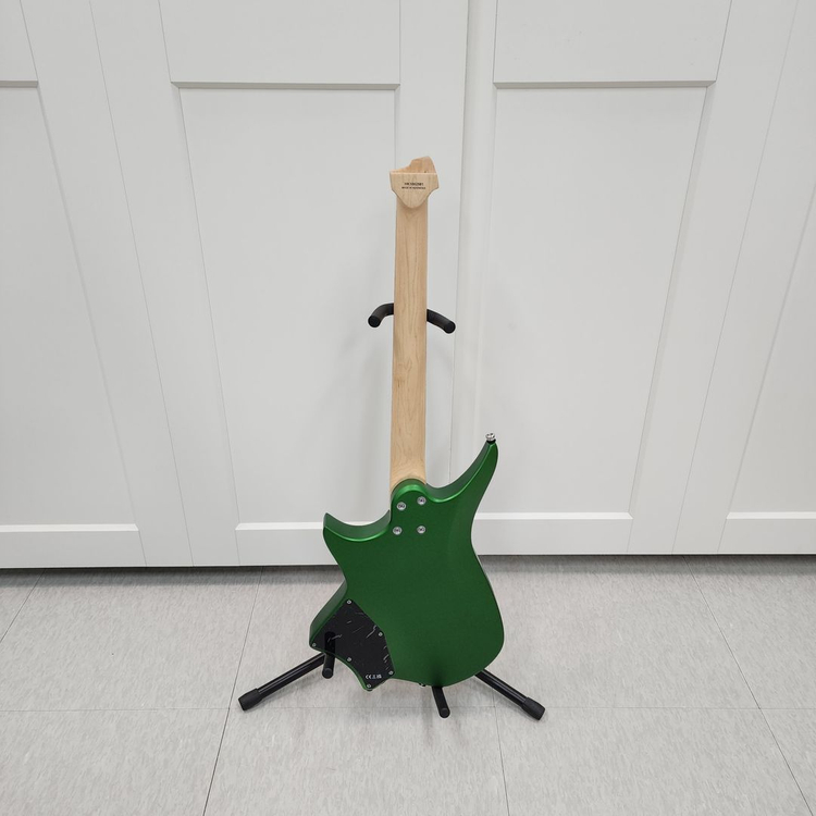 헥스 헤드리스 스트랫 일렉기타 NS100 그린--8