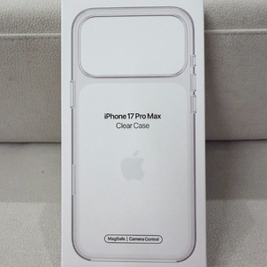 [미개봉] 아이폰17프로맥스 애플 정품 클리어 케이스 판매합니다.