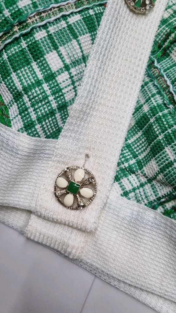 타임 간절기트위드조끼--1