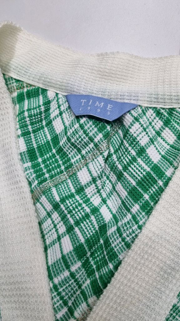 타임 간절기트위드조끼--2