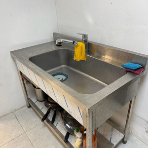 업소용 스테인리스 싱크대 이미지