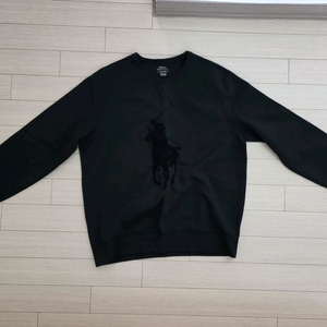 폴로 랄프로렌 블랙 빅포니 맨투맨 L