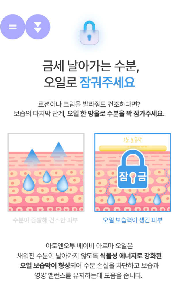 아토앤오투(ATONO2) 릴렉싱 베이비 아로마 오일 150ml 이미지