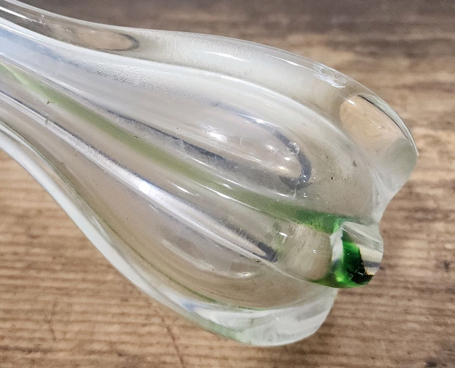 앤틱 글래스 화병.--3