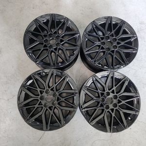 올뉴 제네시스G80 18인치 페이스리프트 순정휠 블랙휠 중고휠 / K7 K8 그랜져 K5 쏘나타 이미지