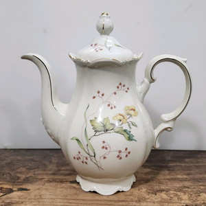 독일 바바리아 Mitterteich 사이즈 큰 커피팟 주전자.